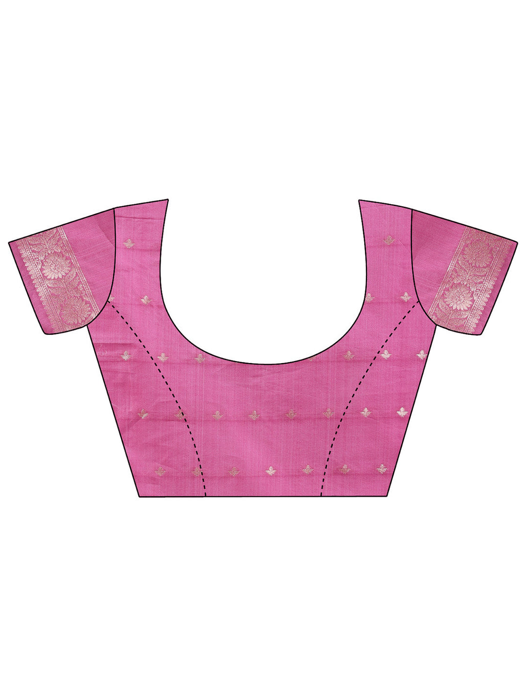 Shree Shyam Fashion Pink Linen Saree with Rich Woven Zari Work - Elegant Ethnic Saree for Festive & Office Wear