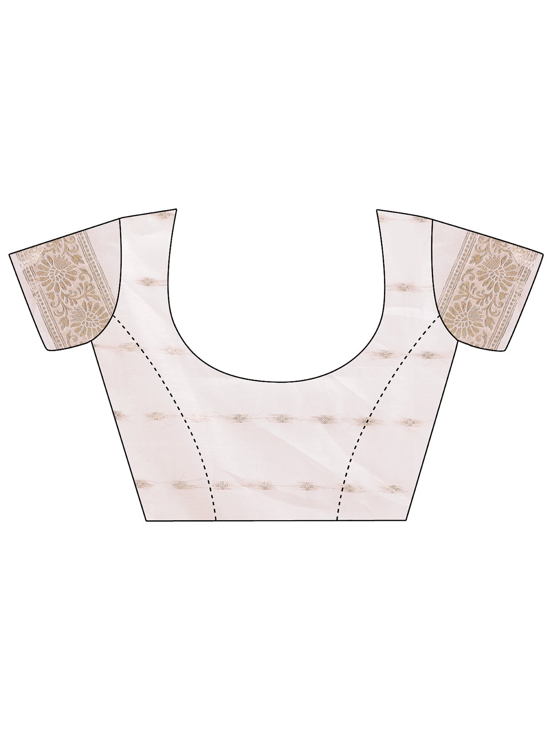 Shree Shyam Fashion Elegant Beige & Coral Linen Saree with Zari Border and Abstract Pattern - Premium Festive & Office Wear