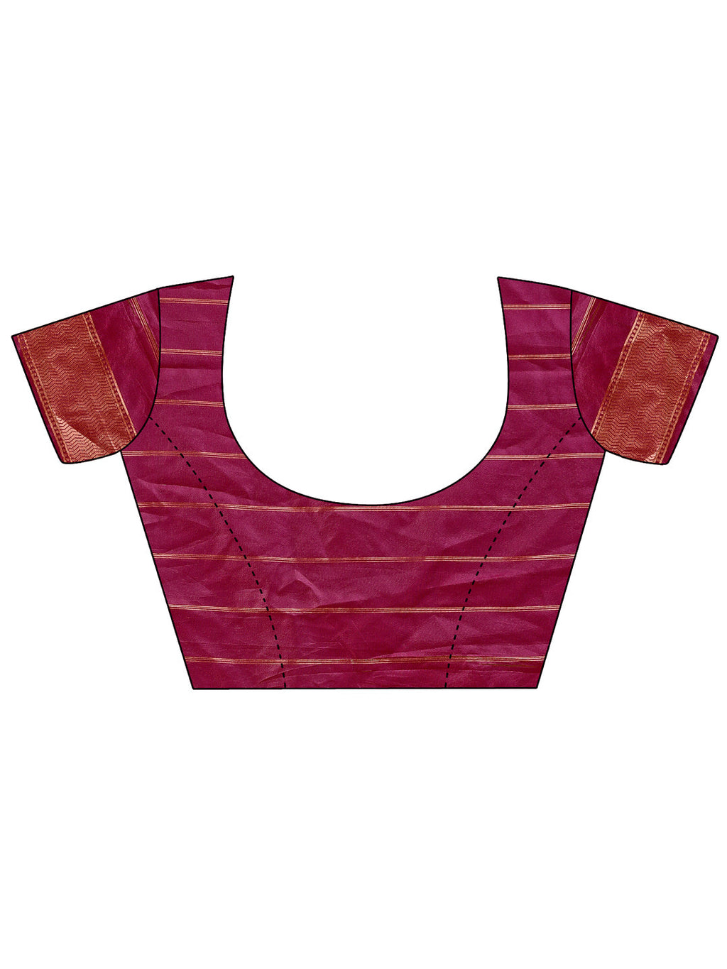 Shree Shyam Fashion Vibrant Copper & Magenta Banarasi Silk Saree with Colorful Pallu - Perfect Blend of Tradition and Festive Elegance