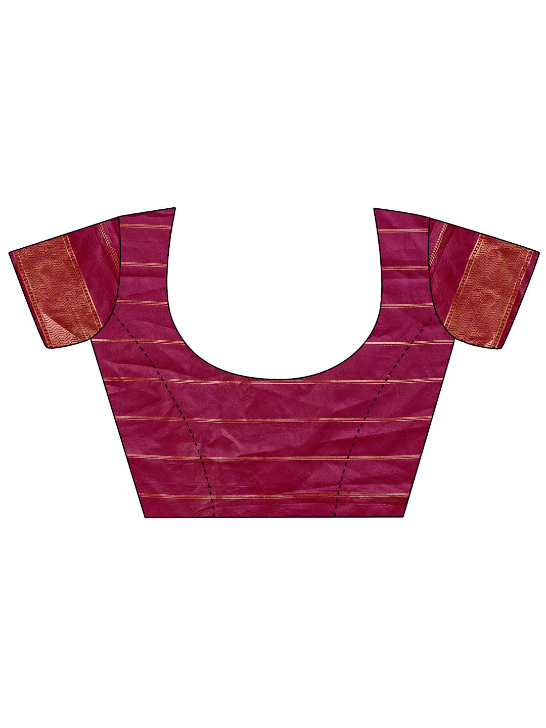 Shree Shyam Fashion Vibrant Copper & Magenta Banarasi Silk Saree with Colorful Pallu - Perfect Blend of Tradition and Festive Elegance