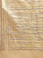 Shree Shyam Fashion Cream Cotton Woven Zari Work Traditional Tassel Saree