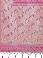 Shree Shyam Fashion Radiant Light Green Silk Saree with Pink & Blue Floral Pattern - Perfect for Weddings & Festive Glamour