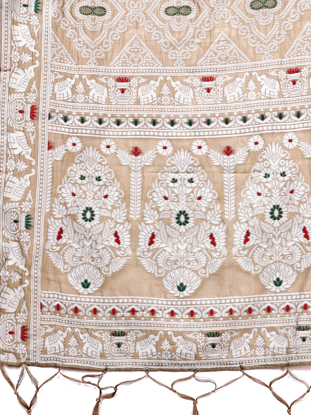 Shree Shyam Fashion Graceful Brown Printed Saree - A Symphony of Culture and Feminine Charm