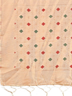 Shree Shyam Fashion Elegant Cream Woven Work Saree - A Whiff of Tradition Wrapped in Grace
