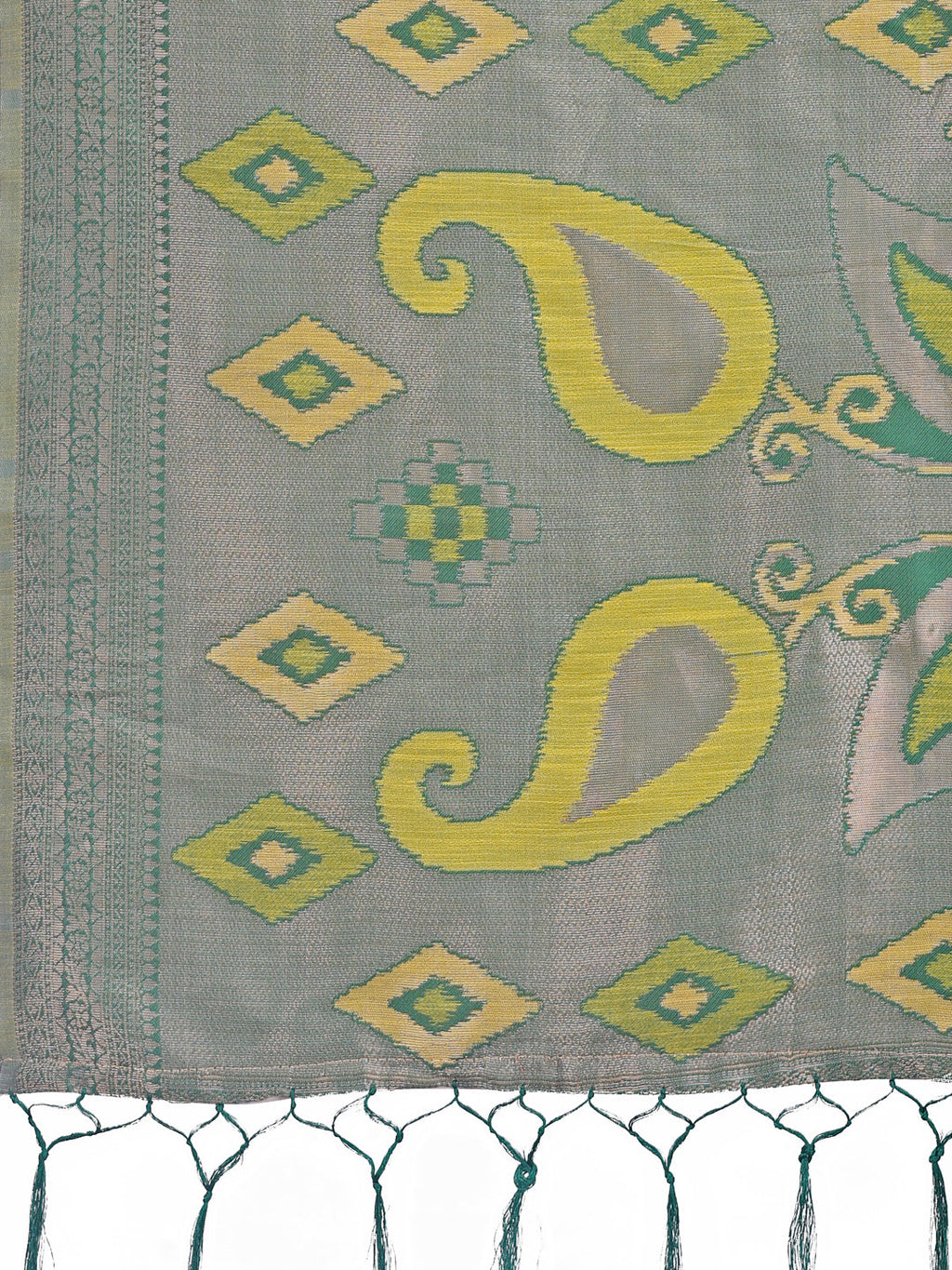 Shree Shyam Fashion Stylish Yellow Linen Cotton Saree with Woven Design - Lightweight Elegance for Everyday Grace