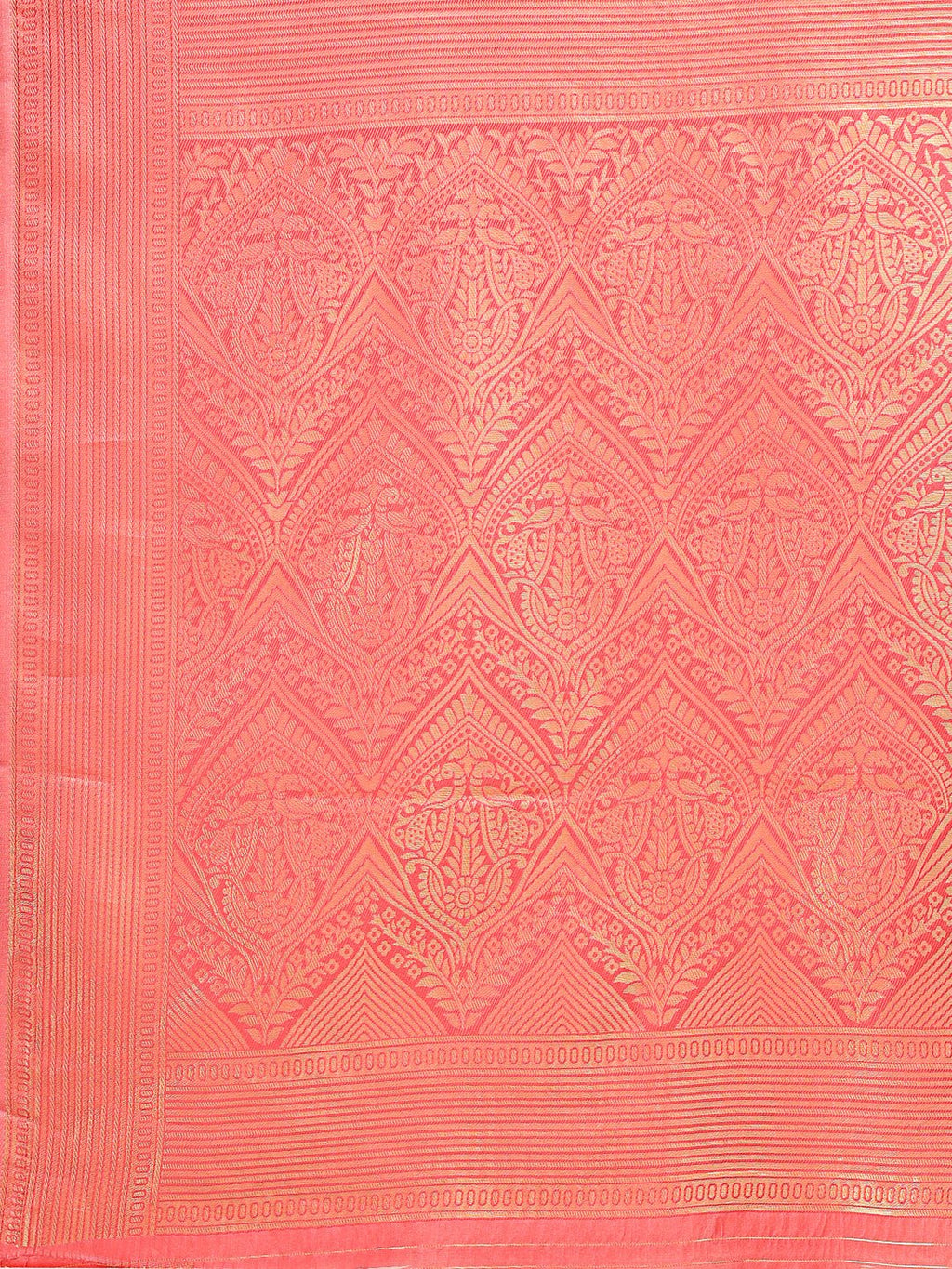 Shree Shyam Fashion Yellow & Red Banarasi silk Woven Zari Work Traditional Tassel Saree