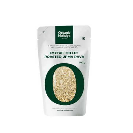Organic Mandya Foxtail Millet Roasted Upma Rava