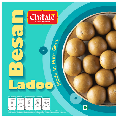 Chitale Bandhu Besan Ladoo