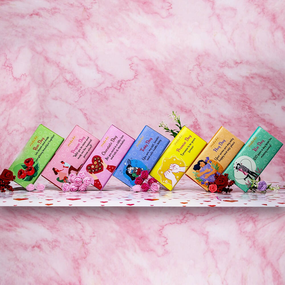 Dibha Ruchoks Valentines Special Assorted Chocolate Bars