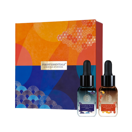 Forest Essentials High-Performance Day & Night Face Serums Duo
