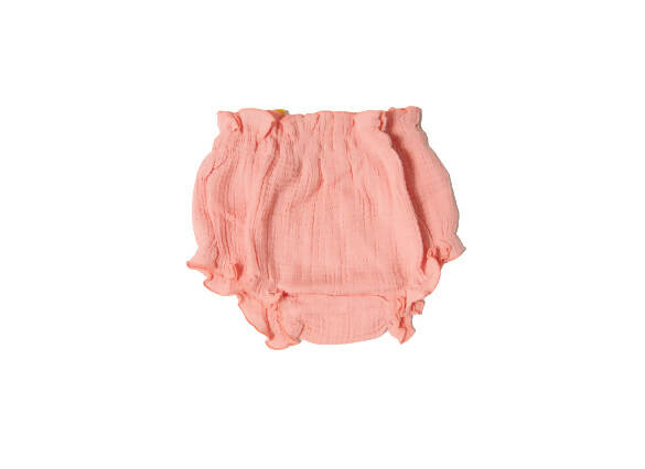 Sunshine Baby Cute Organic Muslin Cotton Bloomers For Babies - Pink