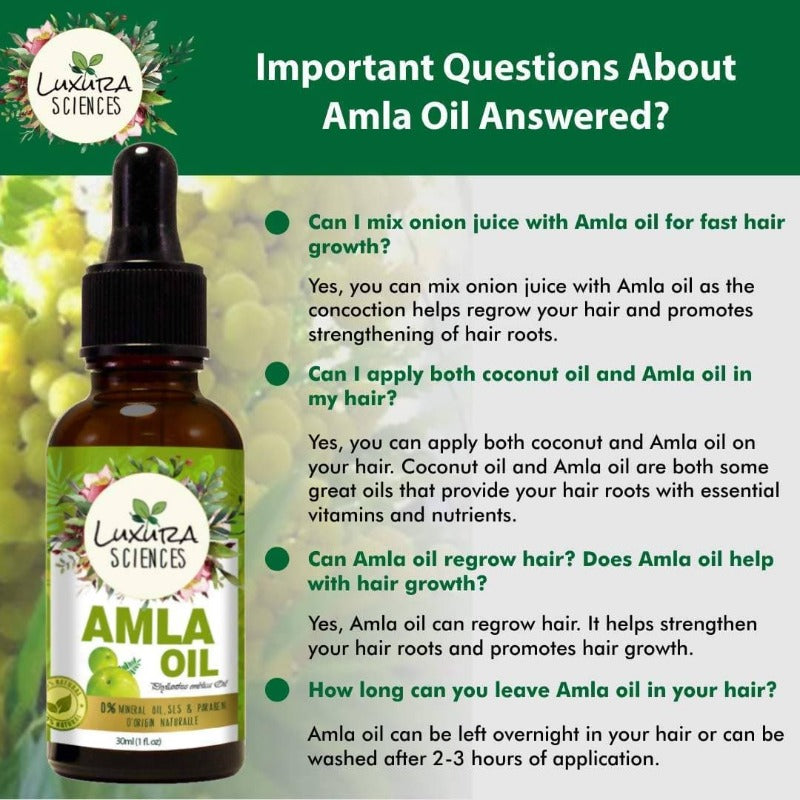 Luxura Sciences Amla Oil