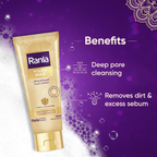 Rania Creamy Foam Facewash Deeply Cleanses