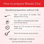 Golden Tips Masala Chai India's Authentic Spiced Tea - Distacart