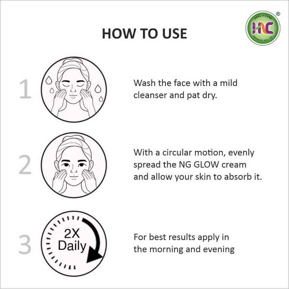 Heal N Cure NG Glow Cream - Distacart