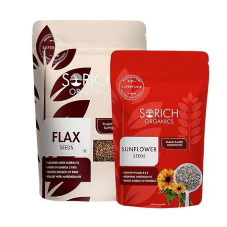Sorich Organics Flax Seeds & Sunflower Seeds