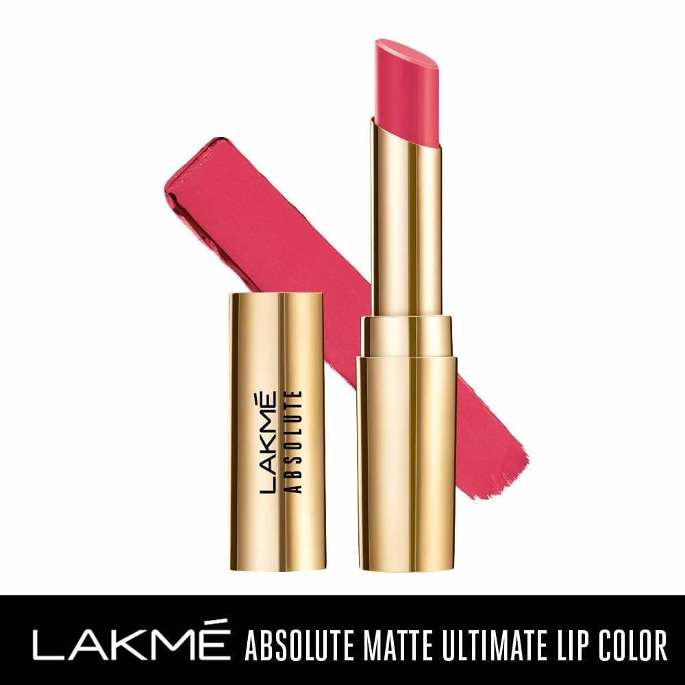 Lakme Absolute Matte Ultimate Lip Color with Argan Oil - Rose Pink