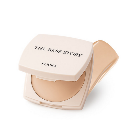 Flicka Cosmetics The Base Story Cream Foundation with SPF Waterproof Beige 02