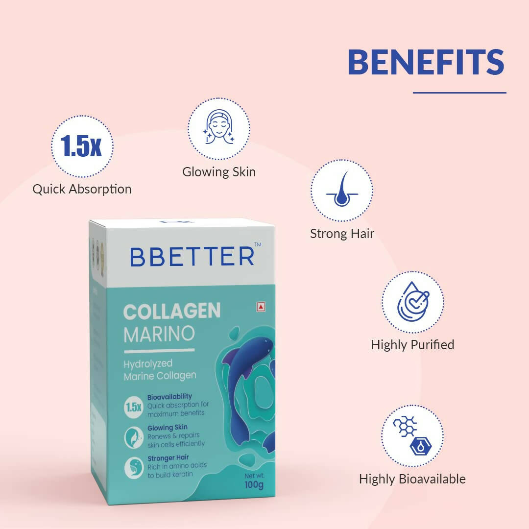 BBETTER Collagen Marino Powder - Distacart