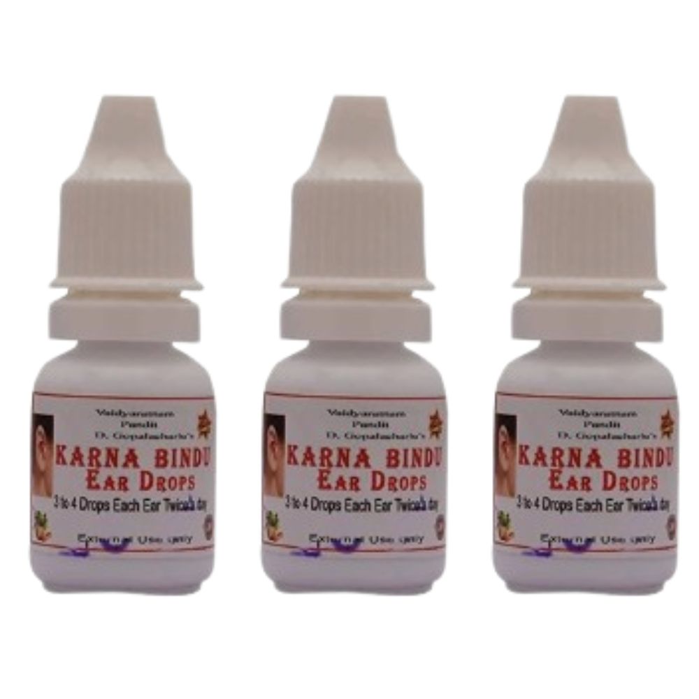 Ayurvedasramam Karna Bindu Ear Drops - Distacart