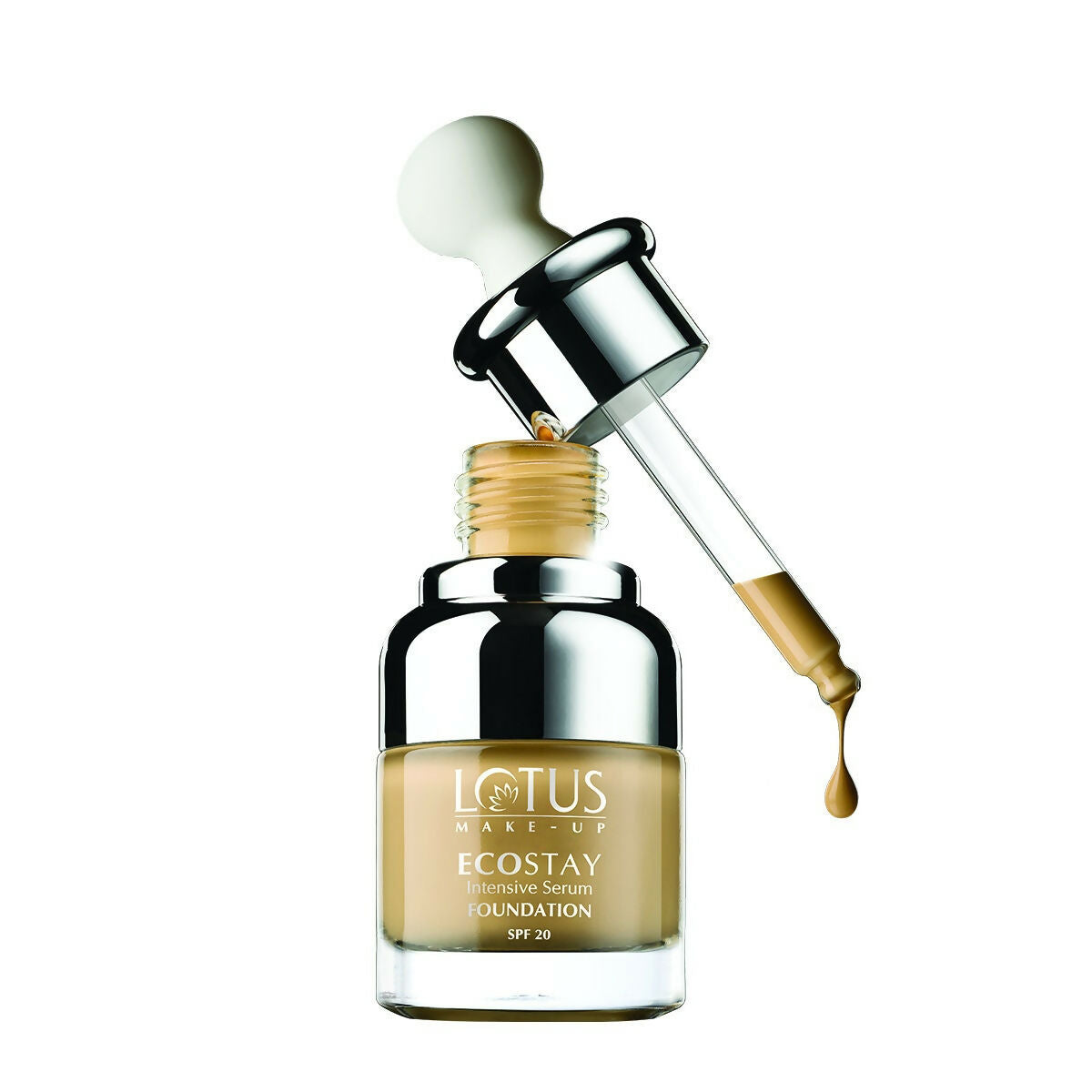 Lotus Herbals Make-Up Ecostay Intensive Serum Foundation SPF 20 - Vanilla - Distacart