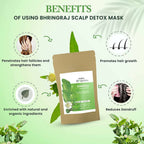 Nake Organica Bringraj Scalp Detox Hair Mask