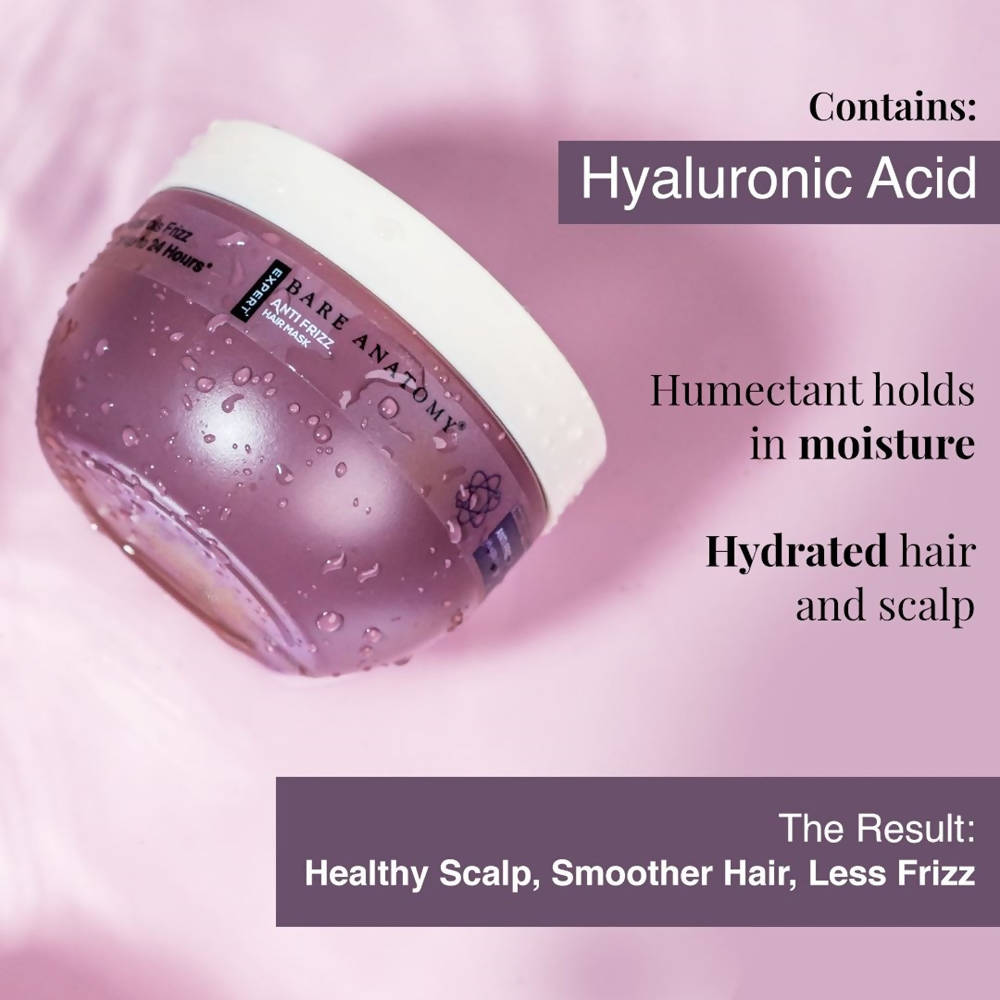 Bare Anatomy Expert Anti-Frizz Hair Mask For Deep Conditioned & Frizz Free Hair