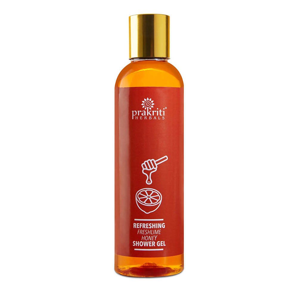 Prakriti Herbals Refreshing Freshlime Honey Shower Gel