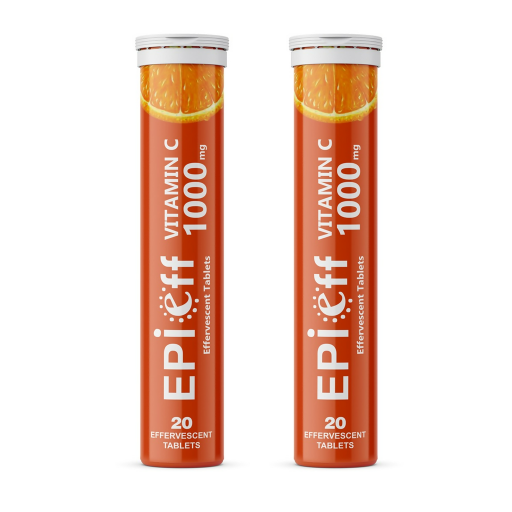 Epieff Vitamin C 1000mg Effervescent Tablets - Distacart