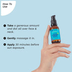 Pilgrim White Lotus Sunscreen Serum SPF 30 PA+++ - Limited Time Offer