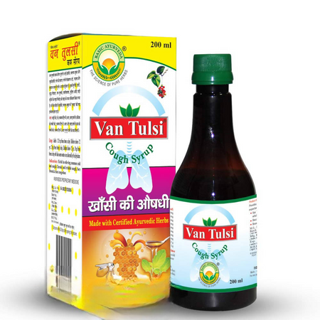 Basic Ayurveda Van Tulsi Cough Syrup