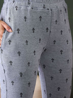Sangria Winter Woolen Ethnic Motifs Woven Design Kurta With Trousers & Dupatta