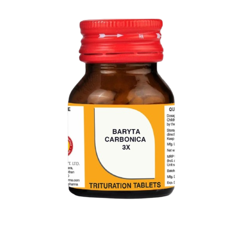 Bjain Homeopathy Baryta Carbonica Trituration Tablets - Distacart