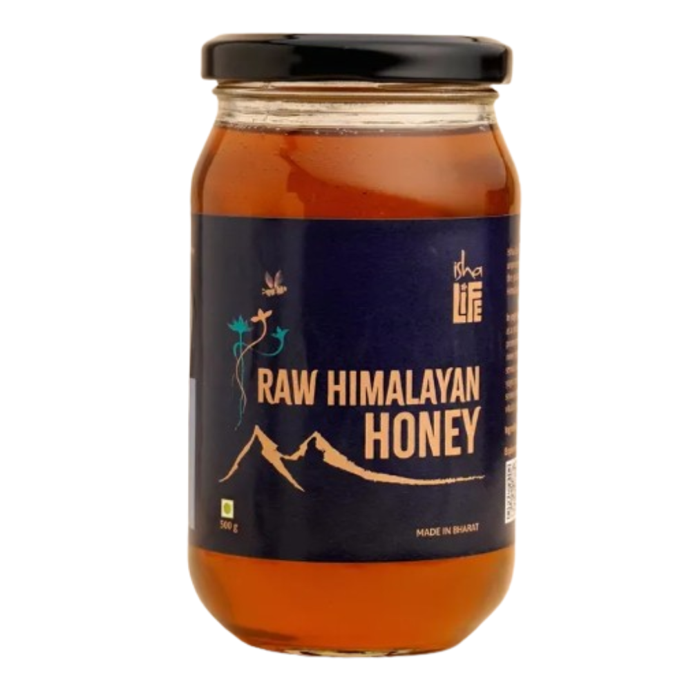 Isha Life Raw Himalayan Honey - Pure Wild Himalayan Honey | Sourced from Jammu, Reasi, Doda and Udhampur
