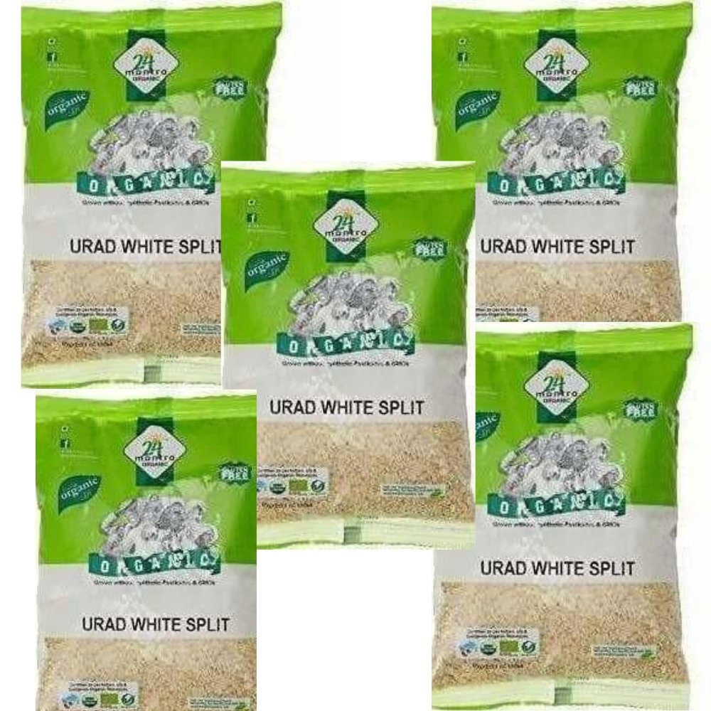 24 Mantra Organic Urad,White Split - Distacart