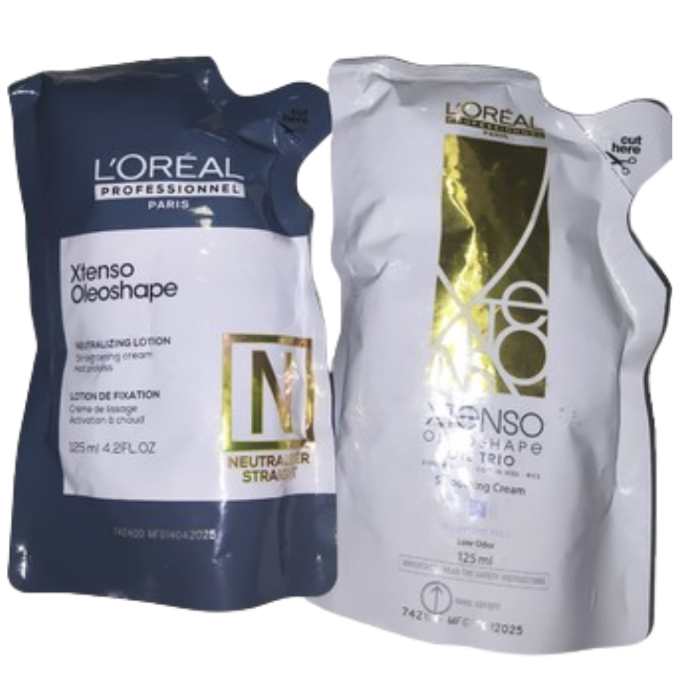 L'Oreal Paris X-Tenso Oleoshape Smoothing and Neutralizing Straightening Hair Cream - Distacart