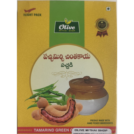 Olive Mithai Chintakaya Greenchilli Pickle