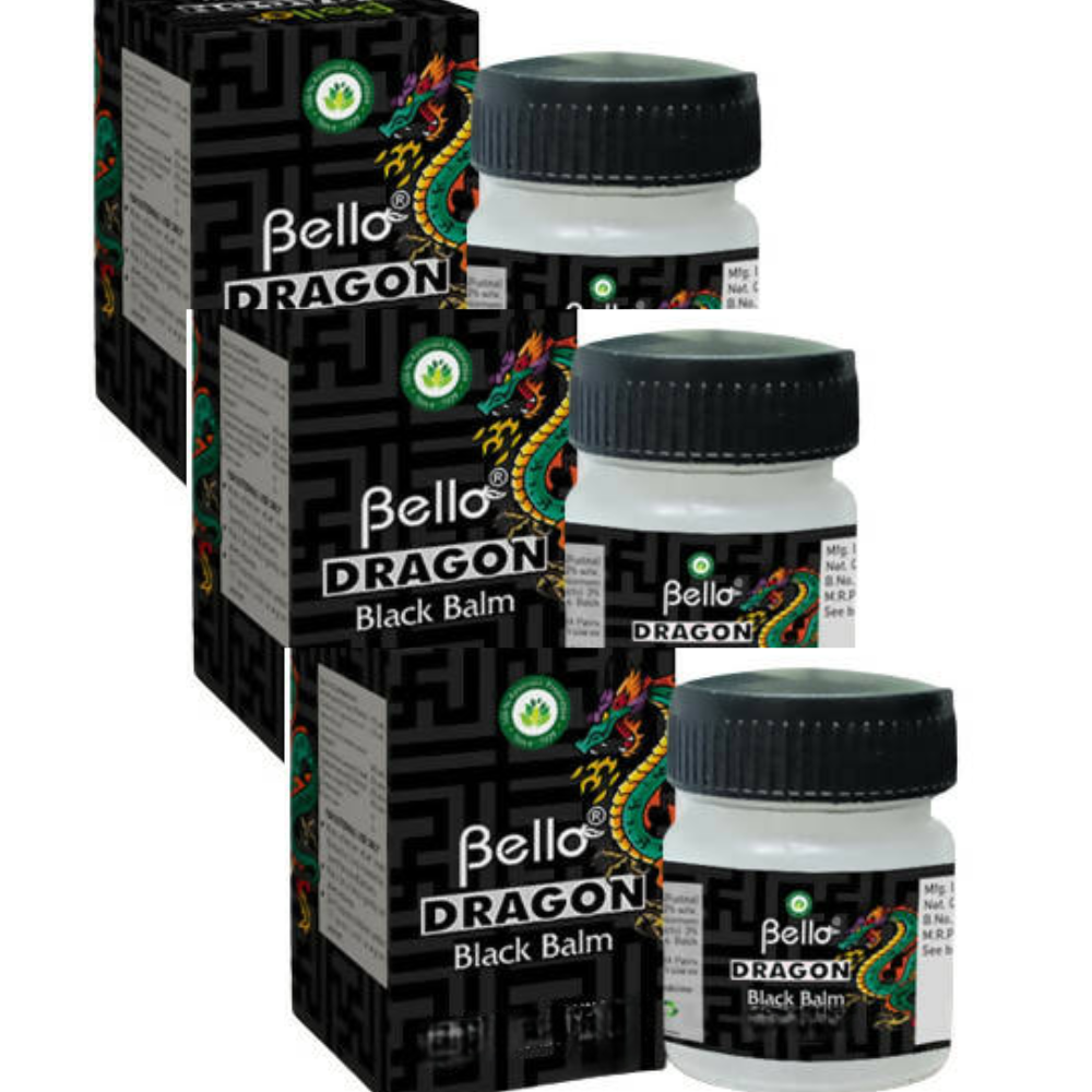 Bello Herbals Dragon Black Balm - Distacart
