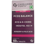 Carbamide Forte PCOS Support Tablets with Myo-Inositol to D-Chiro-Inositol 40:1 - Distacart