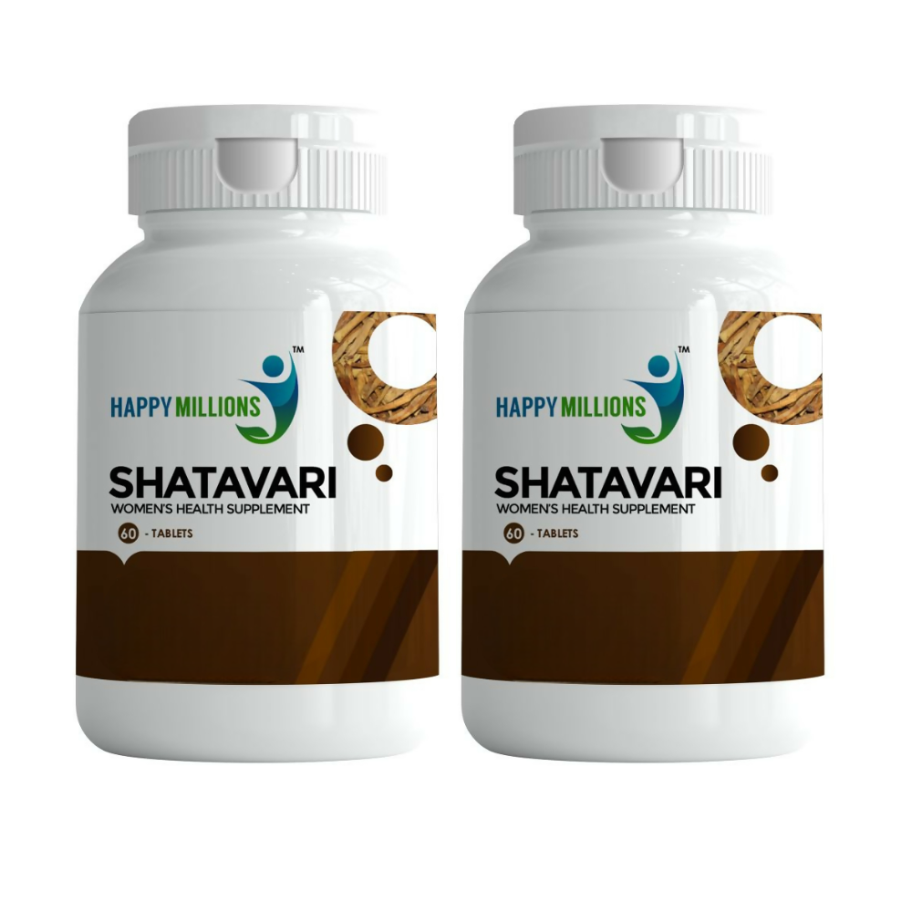 HappyMillions Shatavari Tablets - Distacart