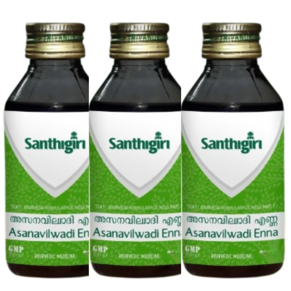 Santhigiri Asanavilwadi Enna Thailam - Distacart