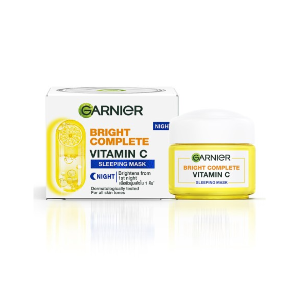 Garnier Bright Complete Vitamin C Yoghurt Night Cream - Distacart