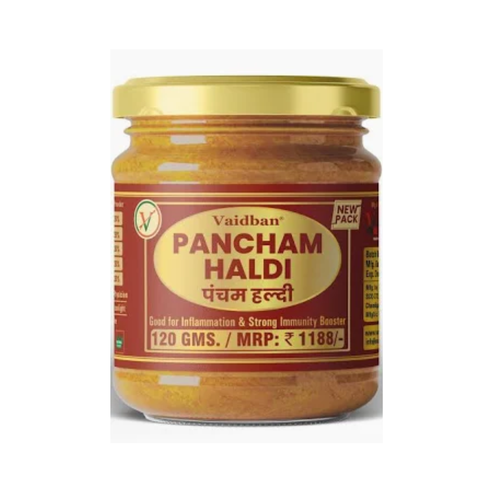 Vaidban Pancham Haldi (Organic Haldi Powder) - Distacart