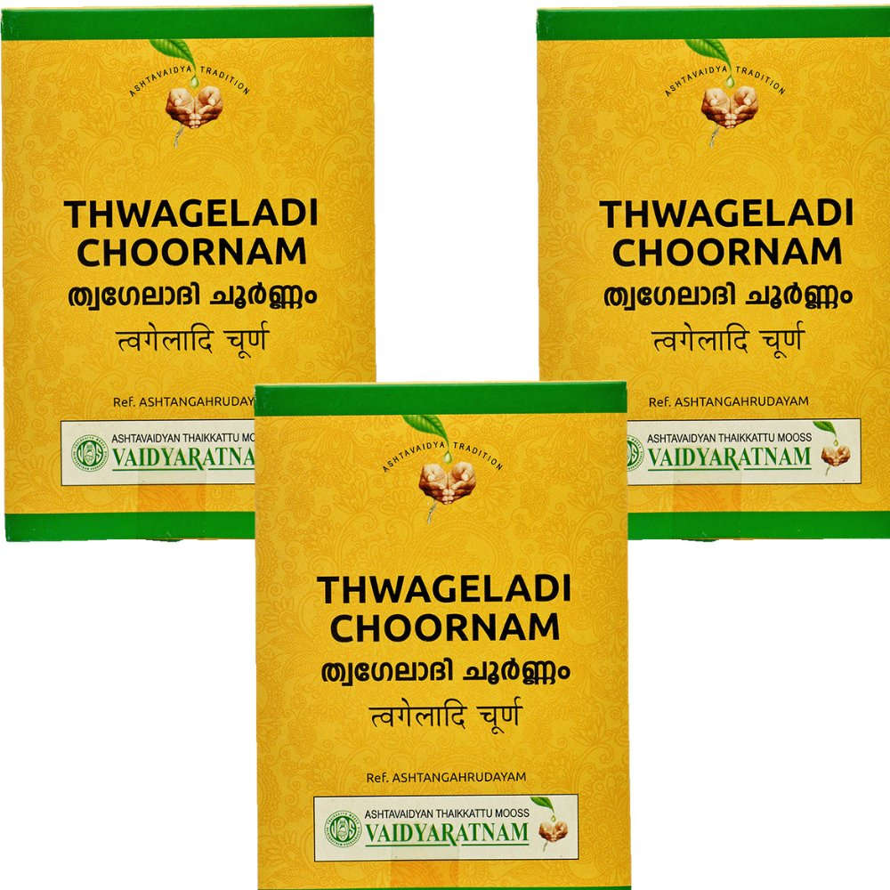Vaidyaratnam Thwageladi Choornam - Distacart