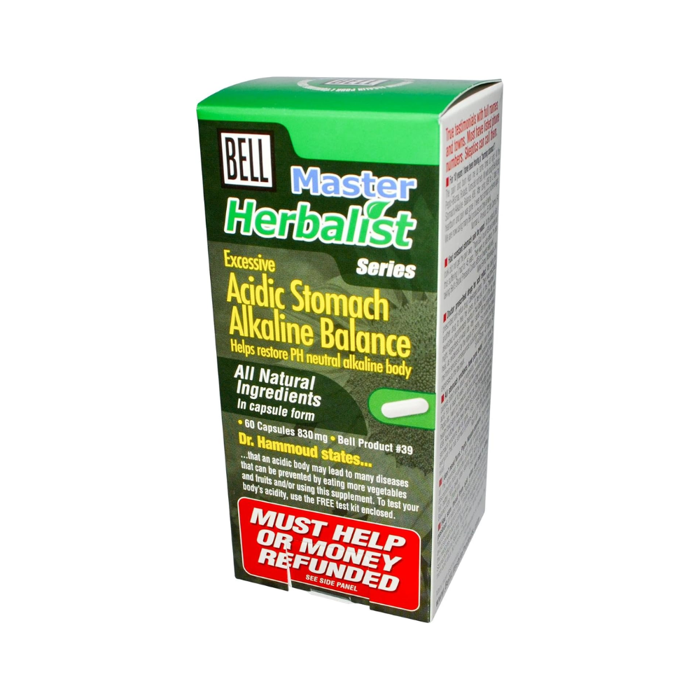 The Ayur House Acidic Stomach Alkaline Balance Capsules