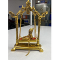 KridayKraft Laddu Gopal on Jhulla Palana Metal Statue