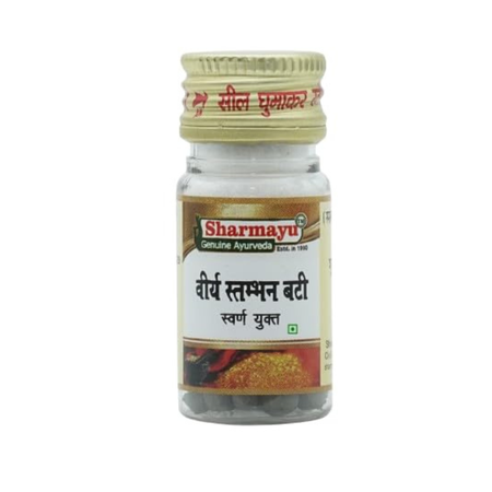 Sharmayu Ayurveda Virya Stambhan Bati With Gold