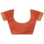 Joban Fashion Peach Banarasi Soft Silk Woven Saree - Distacart