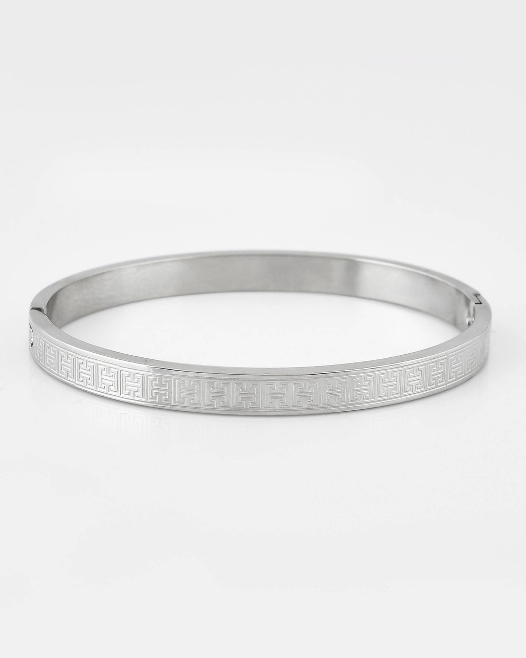 VOJ Stainless Steel Silver Bracelet - Distacart
