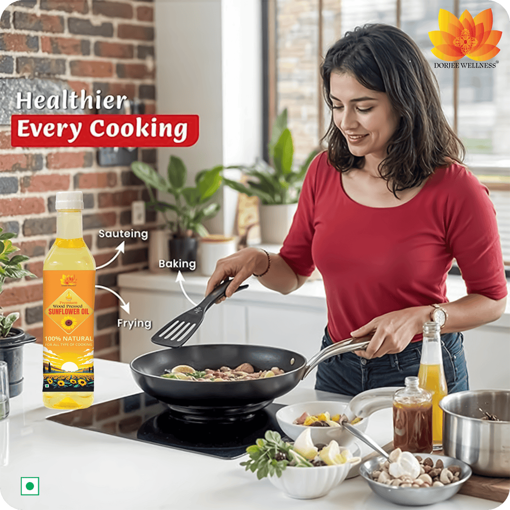 Dorjee Wellness Wood Pressed Sunflower Oil - Distacart